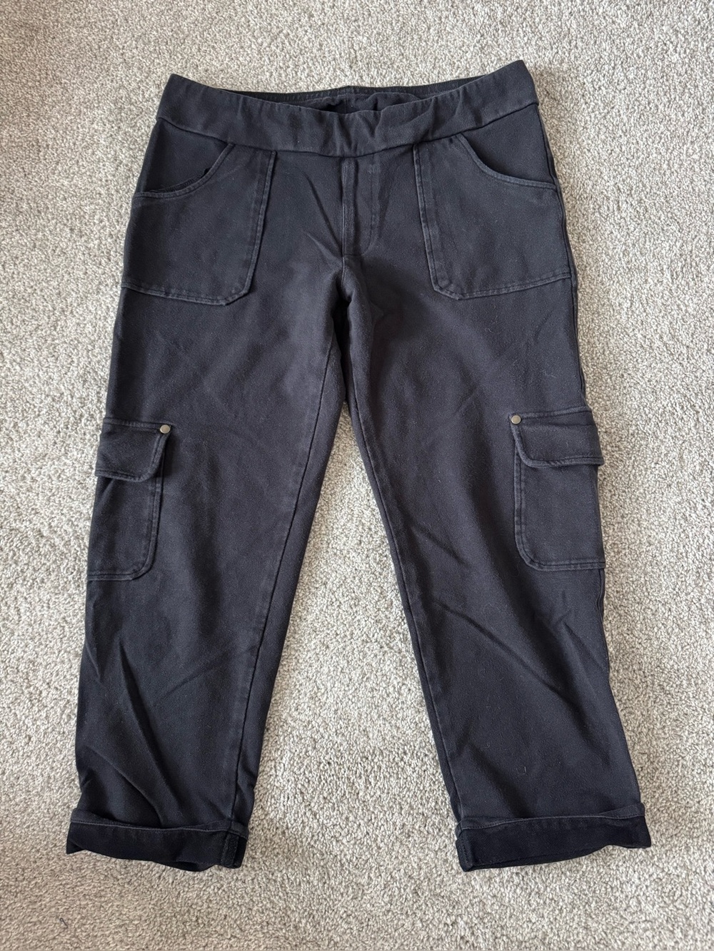 Yala Dark Blue Pull-On Waistband Pants